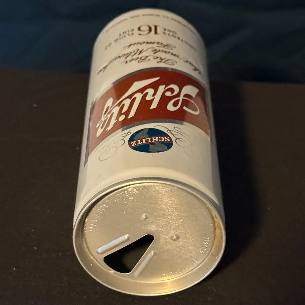 Schlitz 16-ounce Vintage beer can